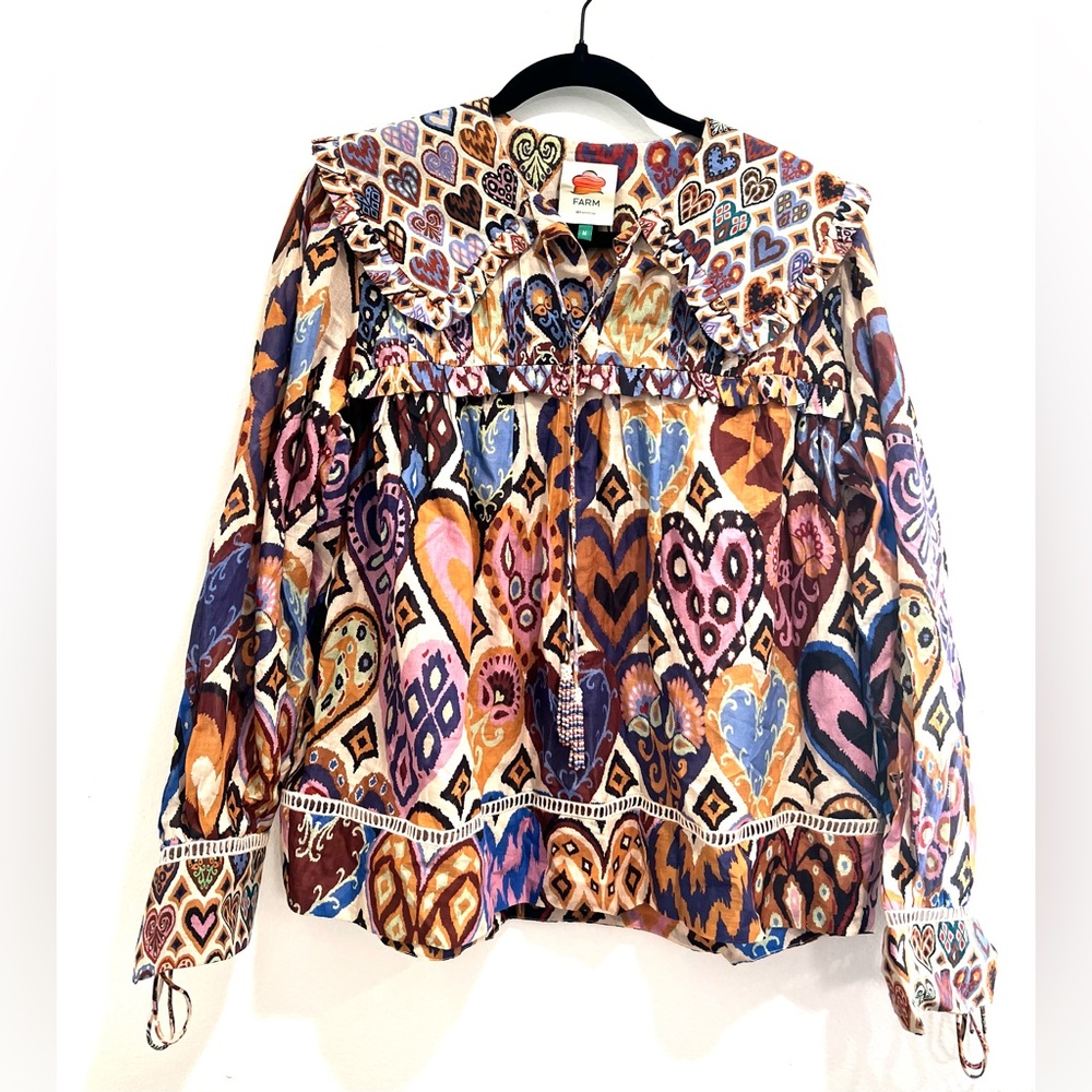 FARM Rio Multicolor Patterned Blouse - Picture 2 of 9